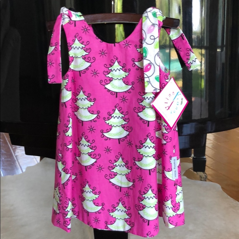 Reversible Franny Flinn Christmas dress.
